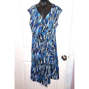 Peach Velvet blue dress